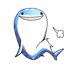 whale shark & creatures of the sea sticker #7309683