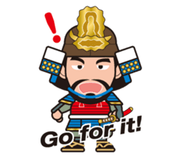Sengoku Busho/Samurai All-star Cast sticker #7310089
