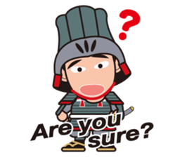 Sengoku Busho/Samurai All-star Cast sticker #7310097