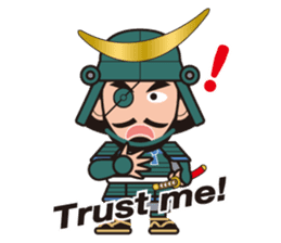 Sengoku Busho/Samurai All-star Cast sticker #7310100