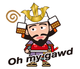 Sengoku Busho/Samurai All-star Cast sticker #7310102