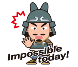 Sengoku Busho/Samurai All-star Cast sticker #7310104