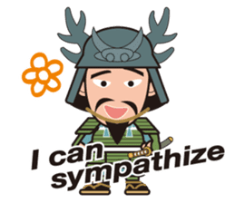 Sengoku Busho/Samurai All-star Cast sticker #7310105