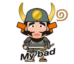 Sengoku Busho/Samurai All-star Cast sticker #7310114