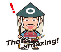 Sengoku Busho/Samurai All-star Cast sticker #7310117