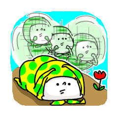 His name is Green NINJA. 4