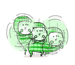 His name is Green NINJA. 4 sticker #7310168