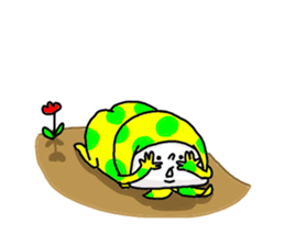 His name is Green NINJA. 4 sticker #7310179