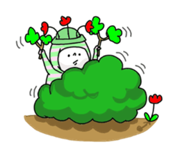 His name is Green NINJA. 4 sticker #7310180