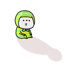 His name is Green NINJA. 4 sticker #7310185