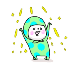 His name is Green NINJA. 4 sticker #7310200