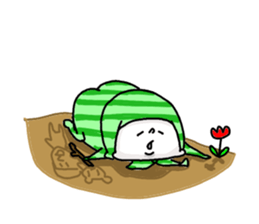 His name is Green NINJA. 4 sticker #7310204