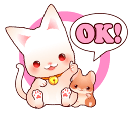 MOCHINEKO and MOCHIHAMU sticker #7310488