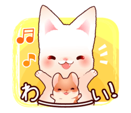 MOCHINEKO and MOCHIHAMU sticker #7310494