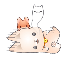 MOCHINEKO and MOCHIHAMU sticker #7310519