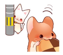 MOCHINEKO and MOCHIHAMU sticker #7310526