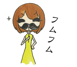 AZATOI girl sticker #7310529