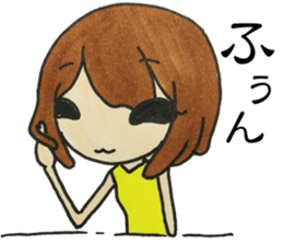 AZATOI girl sticker #7310530