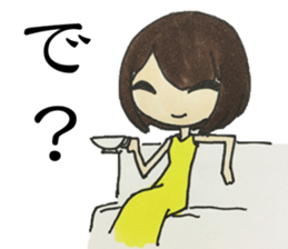 AZATOI girl sticker #7310551