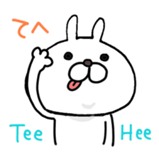 Super Useful Daily Bunny stickers sticker #7311372