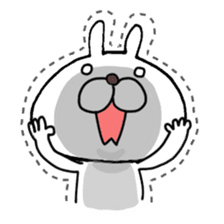 Super Useful Daily Bunny stickers sticker #7311391