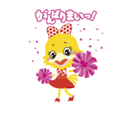 Sanuki dialect stamp of Peddy and Polly sticker #7311730