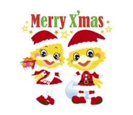 Sanuki dialect stamp of Peddy and Polly sticker #7311740