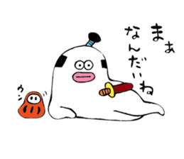 tamacon samurai sticker #7312232