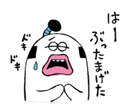 tamacon samurai sticker #7312237