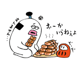 tamacon samurai sticker #7312248