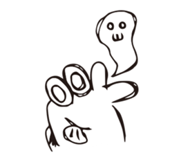 Person of fish sticker #7313021