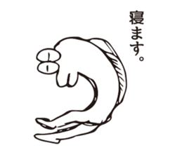 Person of fish sticker #7313044