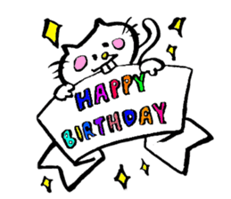 Deppa neko4 sticker #7313504