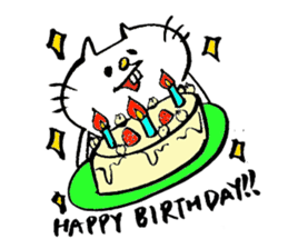 Deppa neko4 sticker #7313505