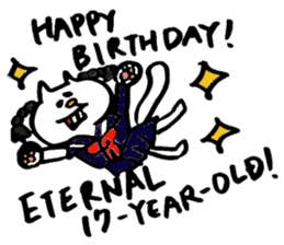 Deppa neko4 sticker #7313506