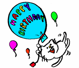 Deppa neko4 sticker #7313507