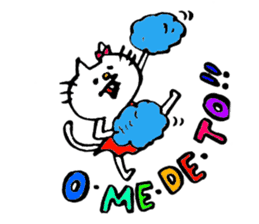 Deppa neko4 sticker #7313522