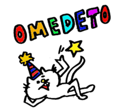 Deppa neko4 sticker #7313524