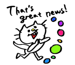 Deppa neko4 sticker #7313535