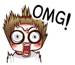 Daily The very normal girl (EN) sticker #7314003