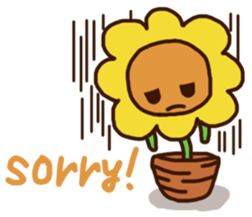 Cute Sunflower sticker #7314308