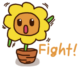 Cute Sunflower sticker #7314309