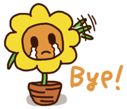 Cute Sunflower sticker #7314311