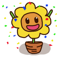 Cute Sunflower sticker #7314315