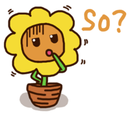 Cute Sunflower sticker #7314316