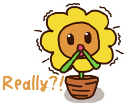 Cute Sunflower sticker #7314317