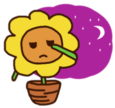 Cute Sunflower sticker #7314319