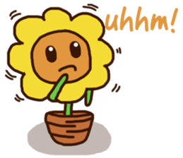 Cute Sunflower sticker #7314320