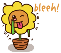 Cute Sunflower sticker #7314322