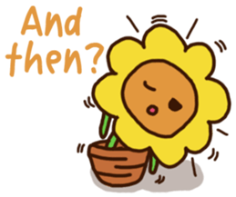 Cute Sunflower sticker #7314325